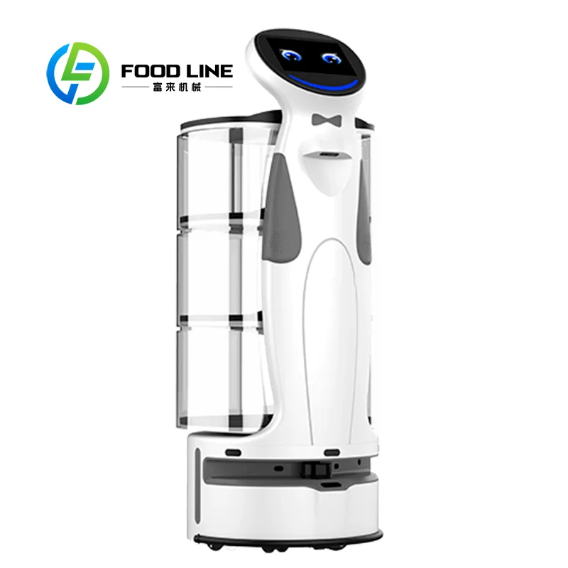 

Commercial Robot Cat Waiter Restaurant Automatic Food Delivery Assistant Customized