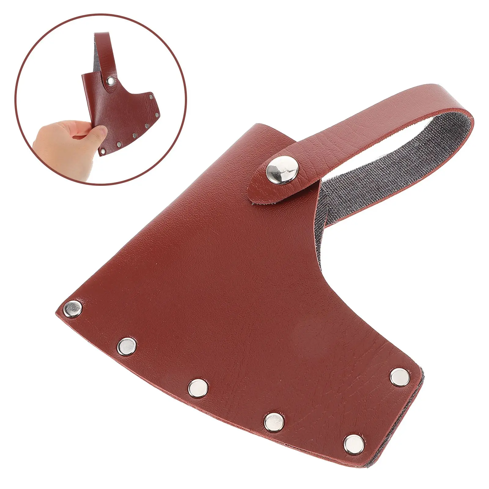 Outdoor Bijl Cover Camping Bijlbeschermer Bijlhandvat Schede Leger Standhouder Beschermhoes Hoofd