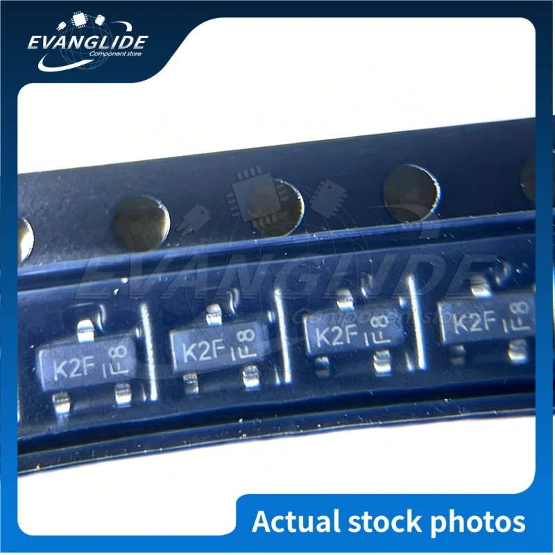 100 PCS/LOT 100%Original & New MMBT2907A-7-F Mark：K2F Transistor (BJT) In Stock Wholesale Discount