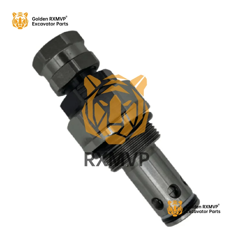 For Komatsu PC27 30 35 40 45 50 55 56-7 Distribution Valve Main and Auxiliary Cannon Overflow Valve Excavator Accessories