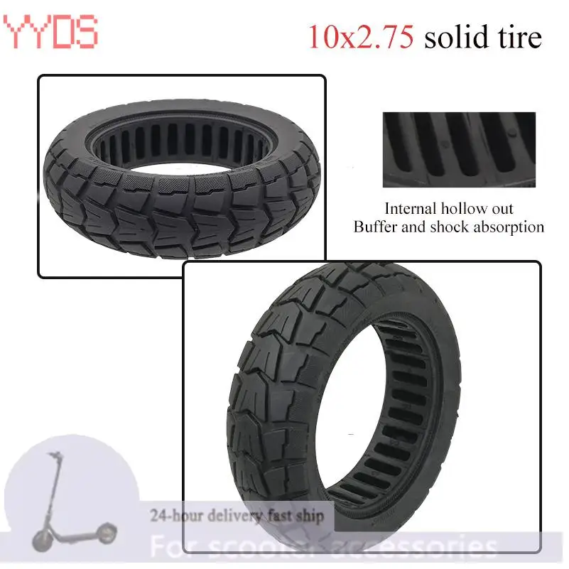 10 Inch 10x2.75 85/65-6.5 Solid Non-Pneumatic Tire for Speedway 5 Dualtron 3 Kugoo G-Booster G2 Electric Scoote