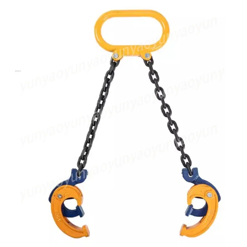 Forklift Barrel Clamp Spreader Lifter for Iron Plastic Drum Loading Unloading Handling Vertical Oil Barrel Transport Tool