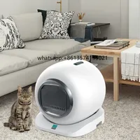 TElectric Smart Quick Self Cleaning Deodorant Robot Large Space Toilet Tray Automatic App Remote Control Auto Cat Box