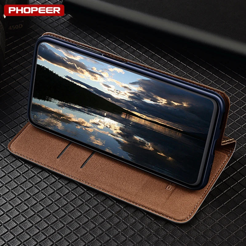 Luxury Genuine leather Case For Huawei P40 P50 P60 Pro Lite E P30 P20 Lite P Smart Z 2019 2021 Flip Wallet Phone cover Coque.