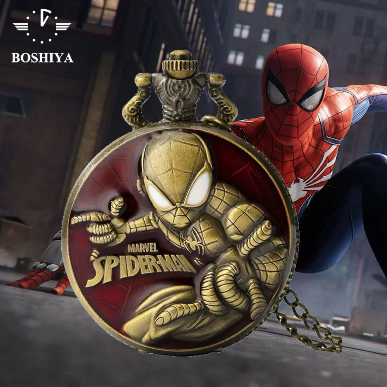 

Дисней мультфильм Человек-Паук фильмы ТВ ACG подвеска игрушки подарок