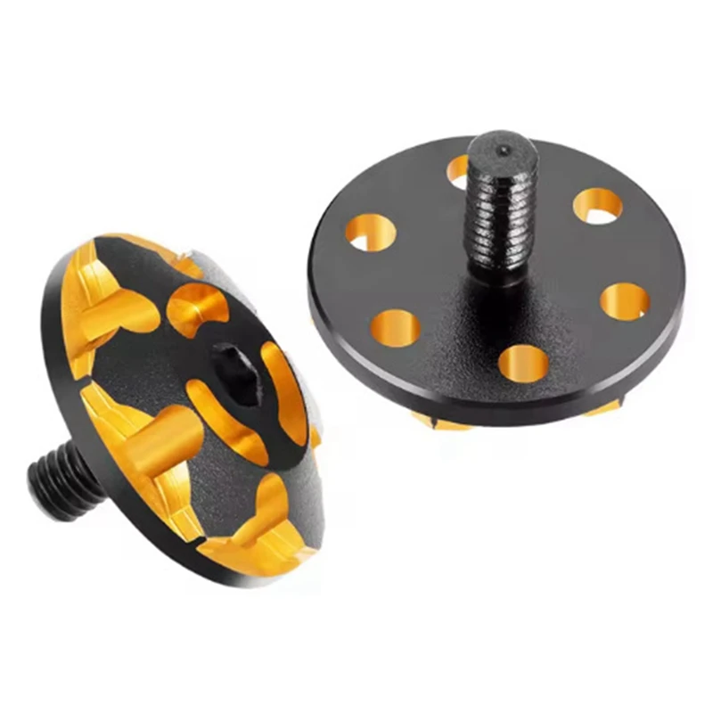 Momo 2 peças de metal m3 parafusos de fixação de junta de asa traseira para 1/8/1/10 rc carro atualização peças acessórios