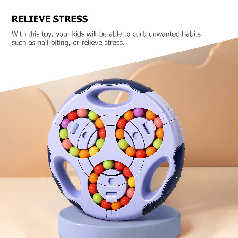 Rolando contas disco para crianças alívio do estresse jogo de inquietação divertido dedo brinquedo inteligência cubo atividade sensorial