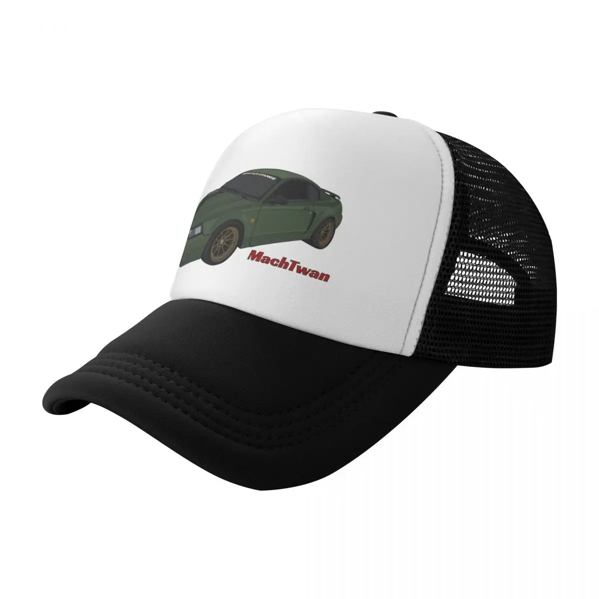 Green Mustang Mach 1 Baseball Cap Designer Hat Luxury Man Hat Boy Women's