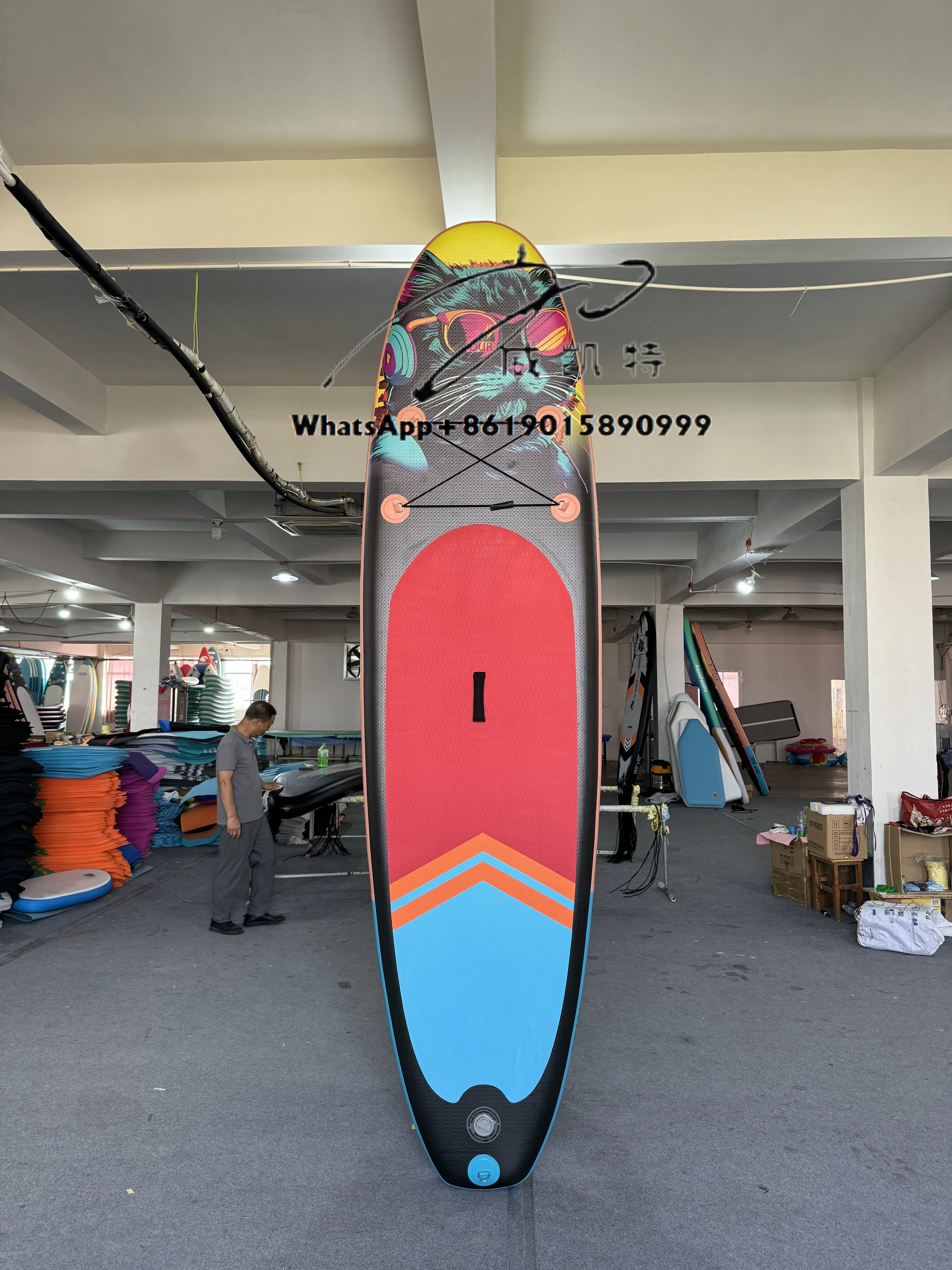 

Manufacturer10.6' X31" Paddleboard All Round UV Printing Inflatable Paddle Sup Board Surfboard Stand up Paddle Board