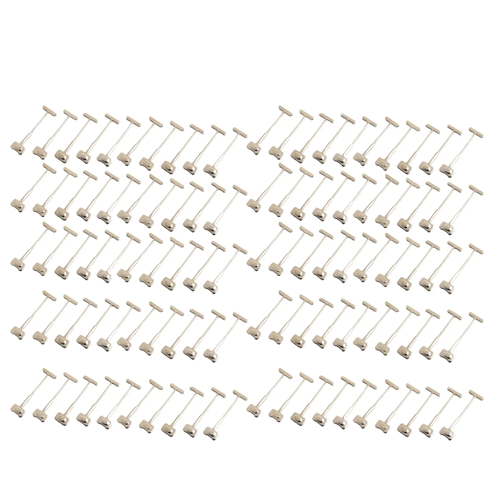 100Pcs Steel Needles For Flooring Wall Tile Leveling Tile Ceramic Positioning T Shape Leveler Paving Tile Correction Equalizer