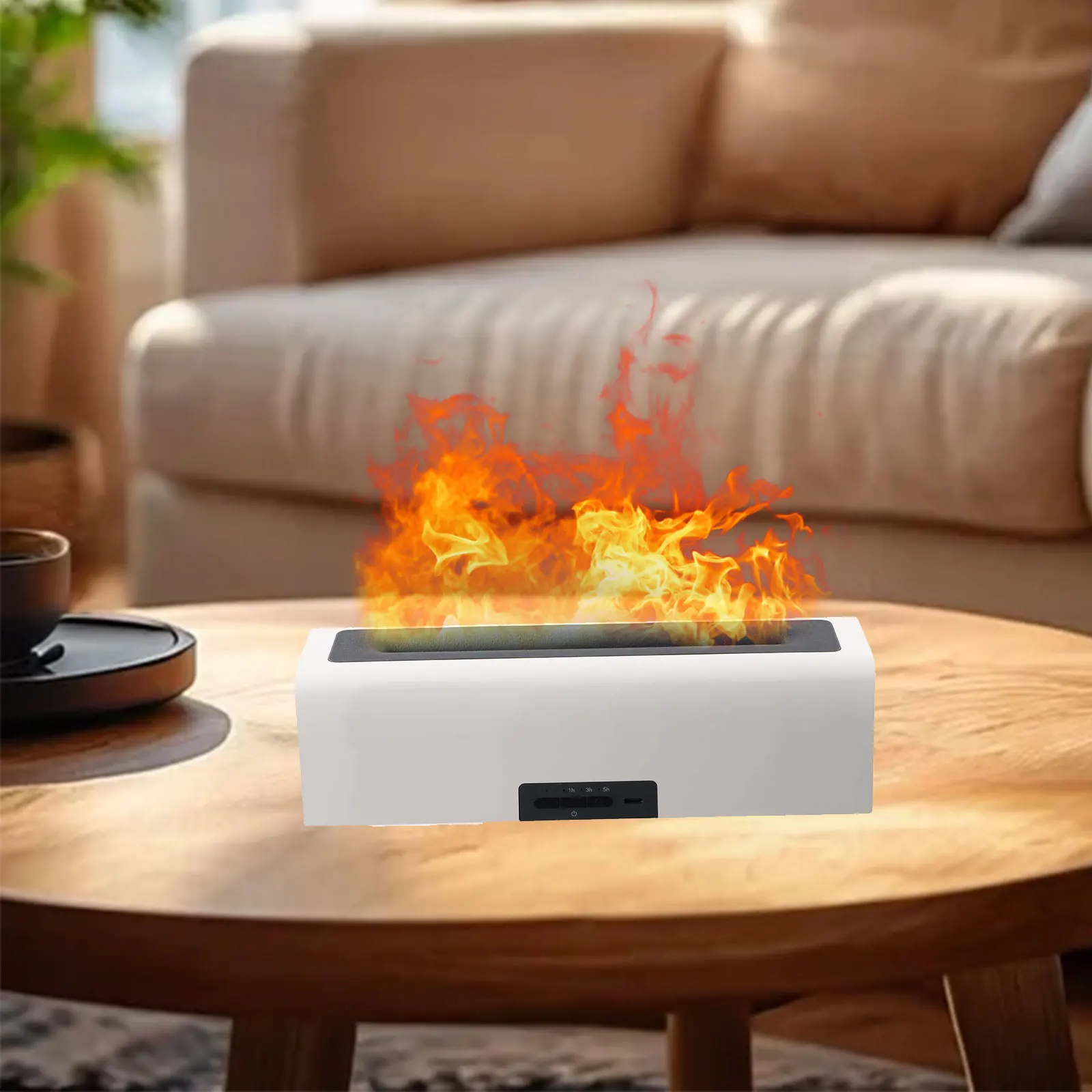 Cool Mist Maker Air Humidifier Relaxation 251*67*75MM 150ml Water Tank Capacity Automatic Power-off Protection