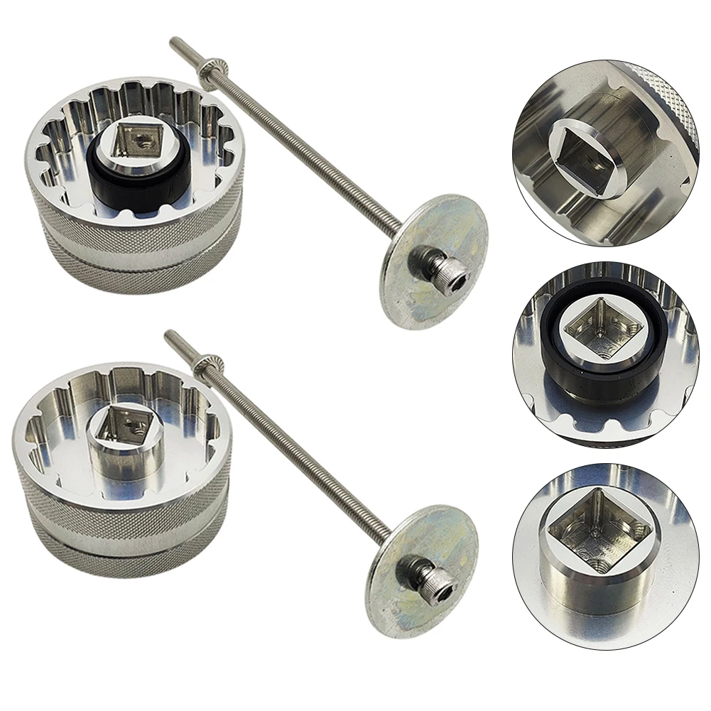 

2 In 1 Tool Bicycle Axle Tool Bike Repairs Bicycle Tool Kit Easy To Move Tool For ThreadFi T47 Securely Installs Bushing