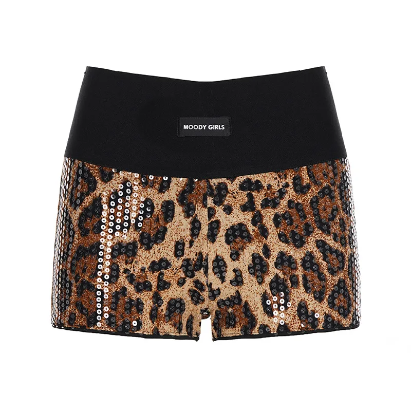 الأمريكية Y2K الشارع الخصر الربط البراقة الورك السراويل سبايس فتاة تصميم السراويل الساخنة غير رسمية