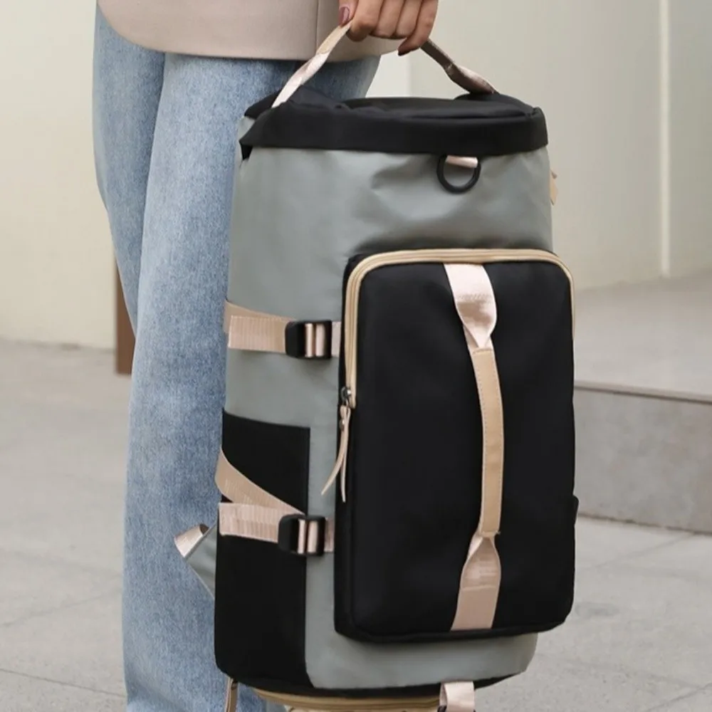 

Многофункциональная дорожная сумка для багажа, ручной дорожный рюкзак большой емкости, легкая дорожная сумка для сухого и влажного разделения, спортивная сумка для плавания