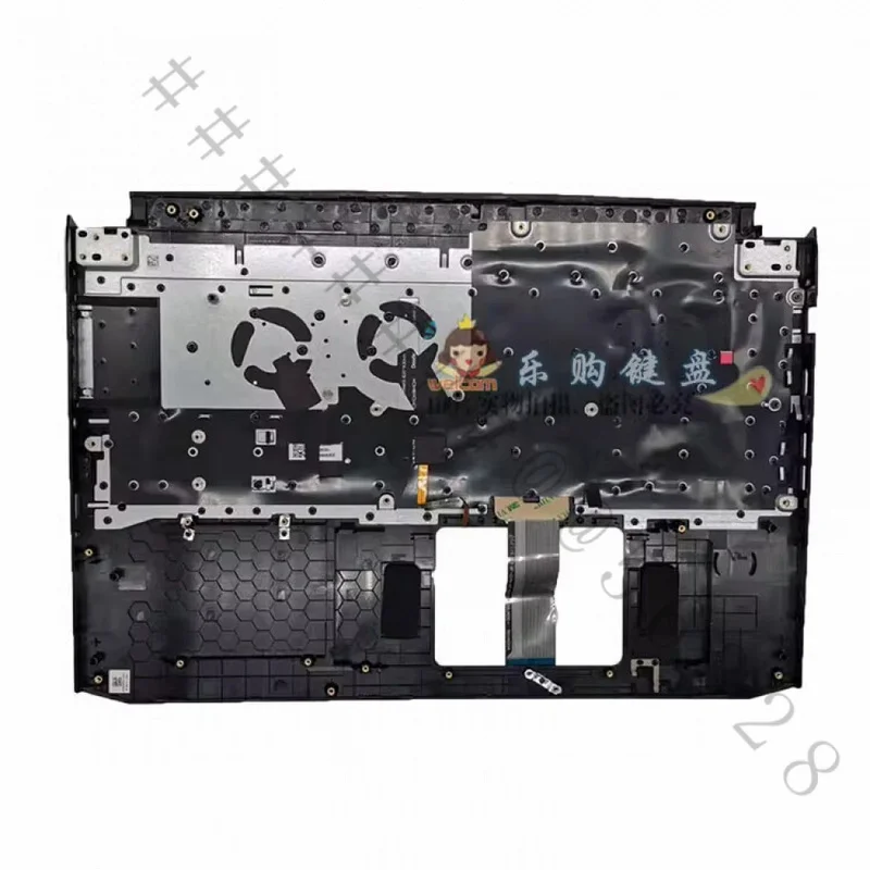 For Acer Nitro 5 AN715-51 Black Palmrest With US Keyboard Notebook Replacement Shell
