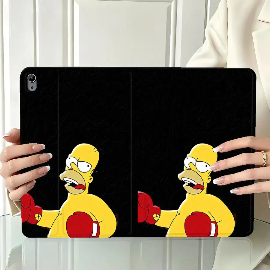 The S-impsons Cute Case for Samsung Galaxy Tab S9 FE A8 A9Plus A11 S7 S8+ S9+ S10 Lite A7 Lite S11 S10FE S10 Plus With Pencil