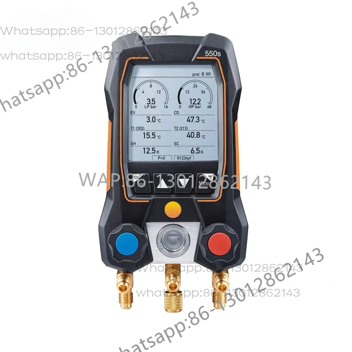 550S/549/552i Fluoride Meter Air Conditioning Refrigerant Liquid Snow Meter Automobile Digital Fluoride Me ter
