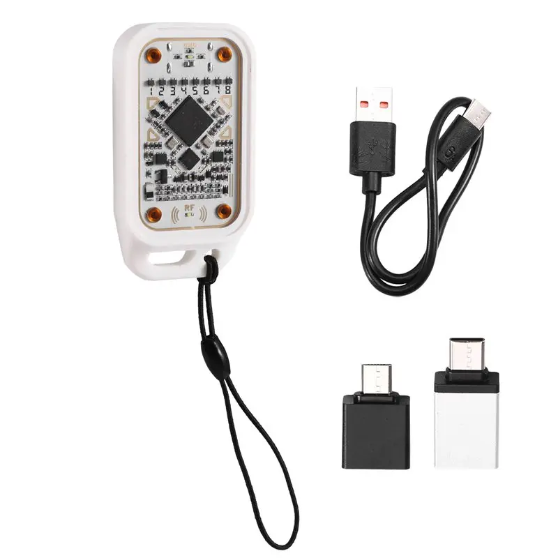 B03B-Smart Chip Reader Read Write ID IC 125Khz 13.56Mhz RFID Emulator Chameleon V3.0 Card Copier Acrylic Smart Tag Copyer