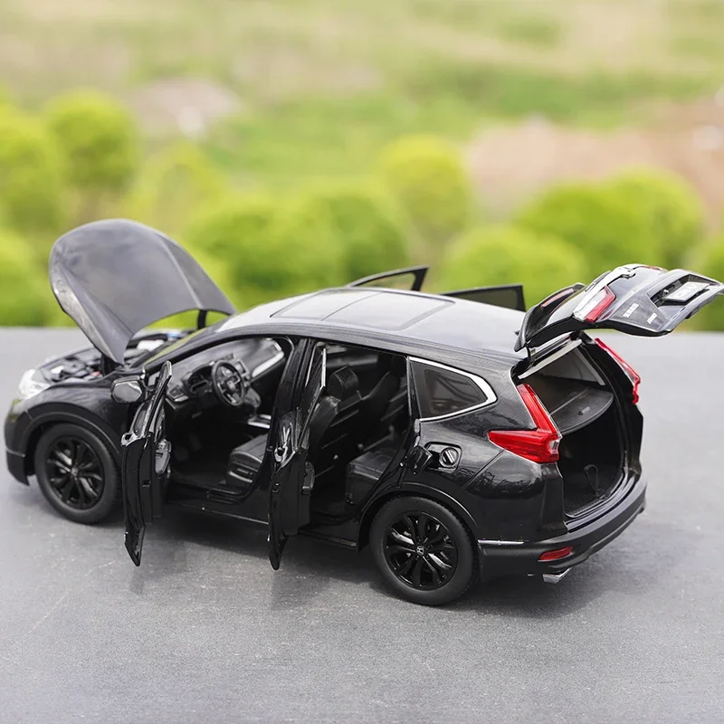 1:18 ALL New 2021 Honda CRV SUV Diecast Alloy Car Model Authorized Authentic Boy Toys Gifts Original Box