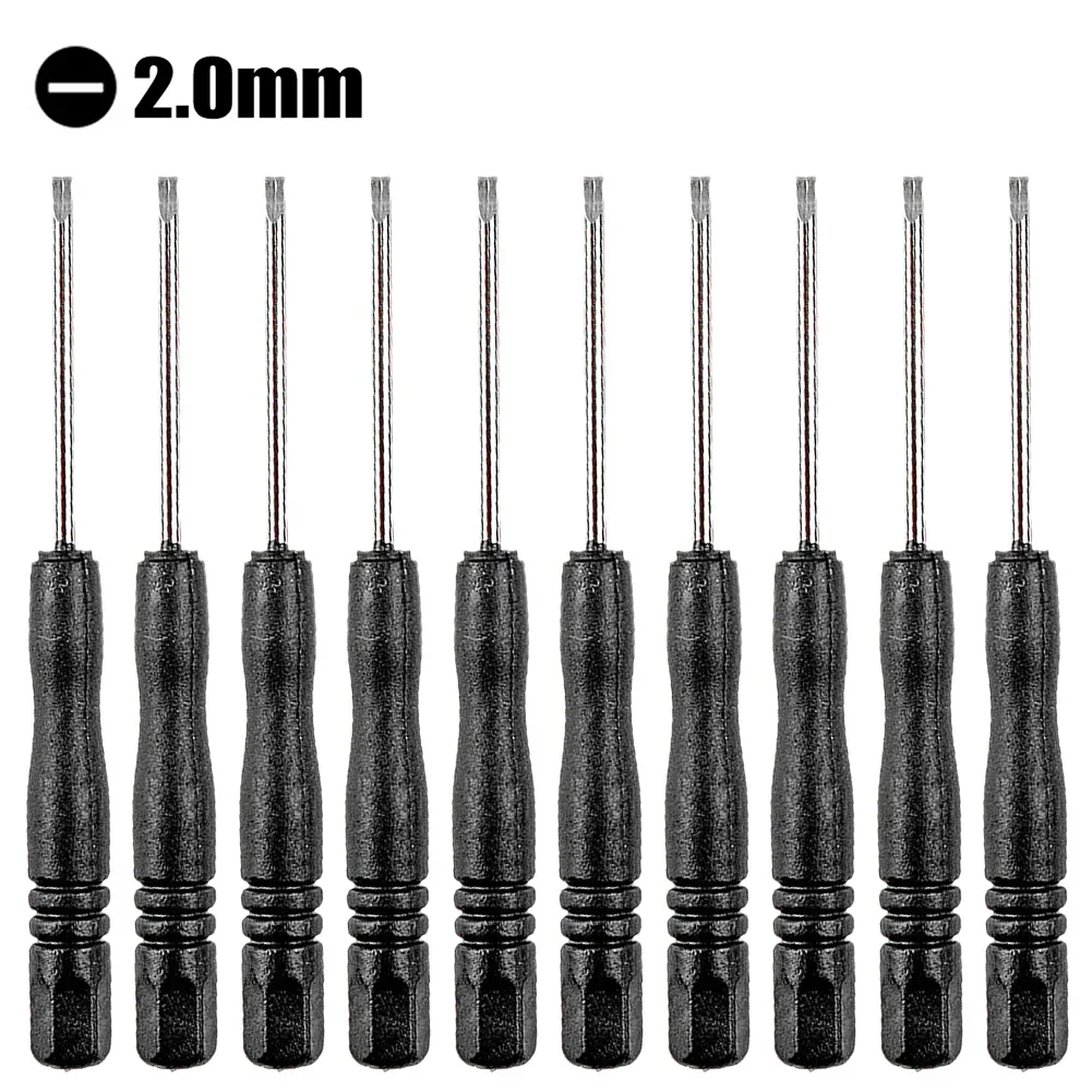 10pc 3.0 Cross Small Screwdriver Toy Screwdriver 3mm Word Gift Screwdriver Mobile Phone Disassembly Screw Batch Screw Driver Set