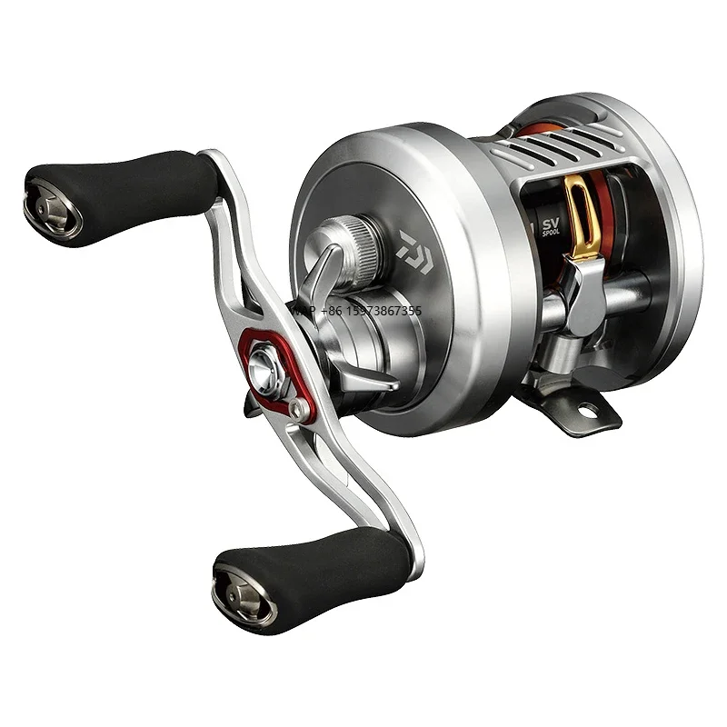 DAIWA 2019 MILLIONAIRE CT SV 70H 70HL 70SH 70SHL Saltwater Round Fishing Reels BaitCasting Fishing Reel