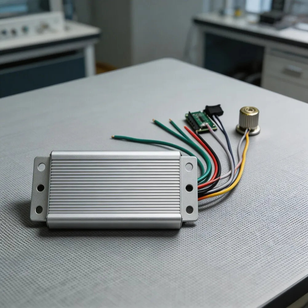 30A DC Brushless Controller 3-Phase DC Brushless Motor Electronic Speed ​​Controller DC 10–55V Overload Protection Tools