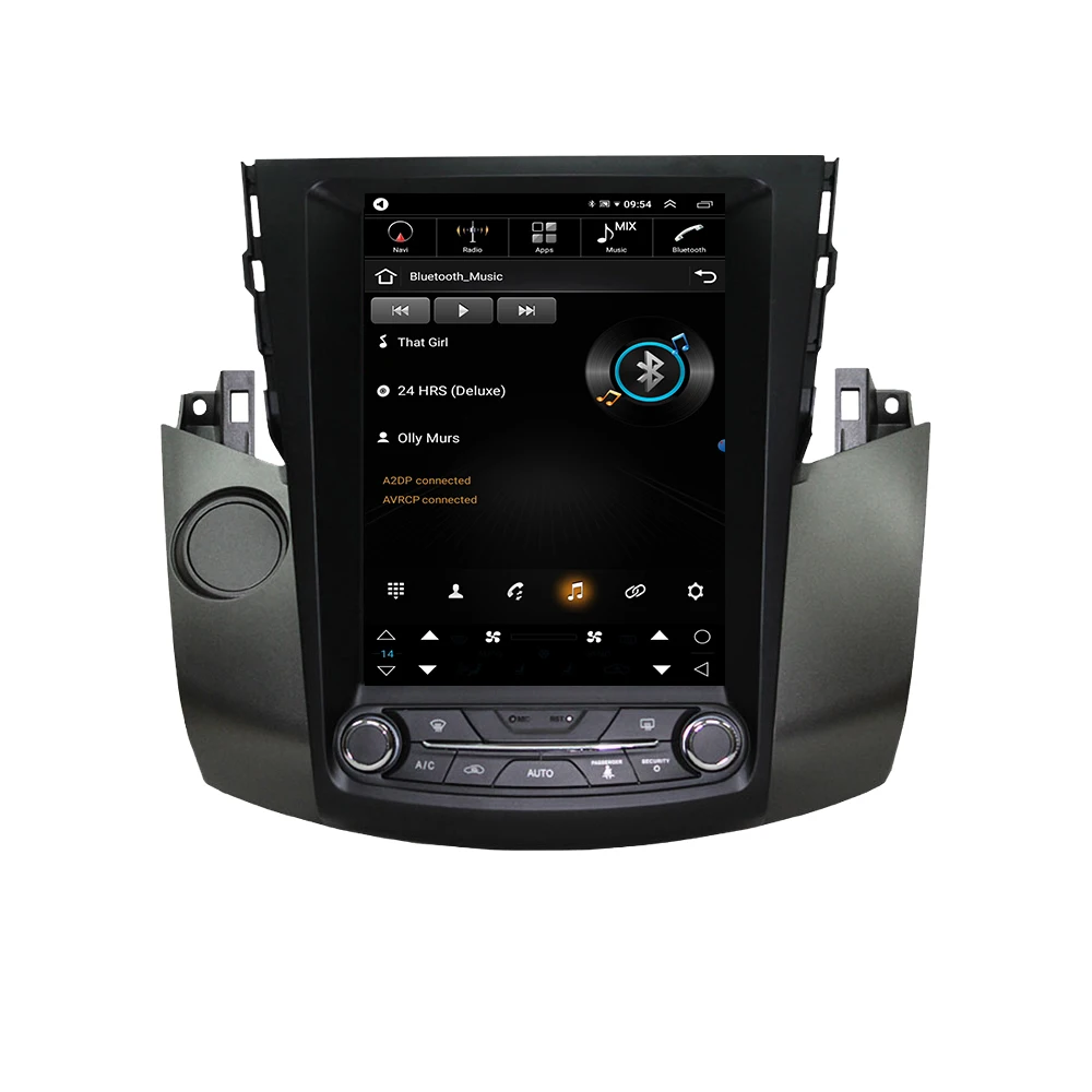 Tesla Style Android Car Multimedia Player For Toyota RAV4 RAV-4 2005 - 2013 Radio Carplay Audio GPS Navigation Stereo Head Unit