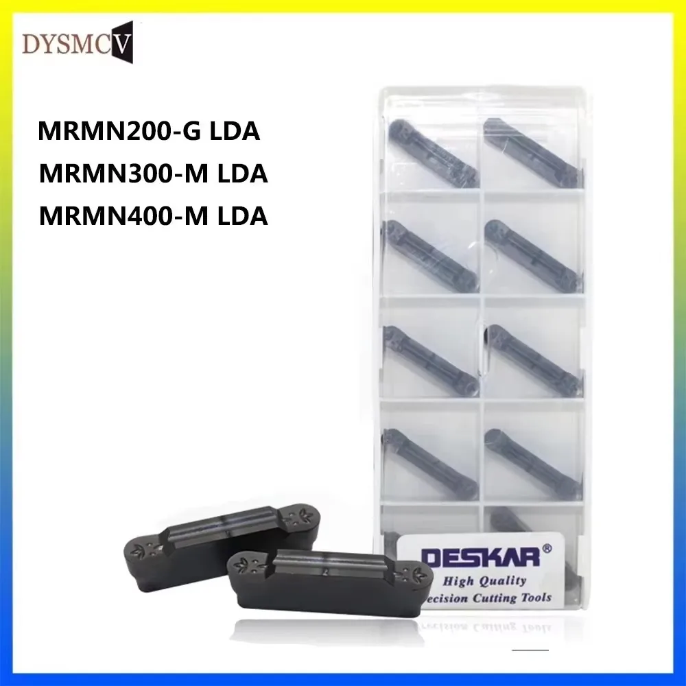 DESKAR Original Cutting Tools MRMN Series MRMN200/300/400-G/M LDA Numerical Control Grooving Inserts Processing General Material