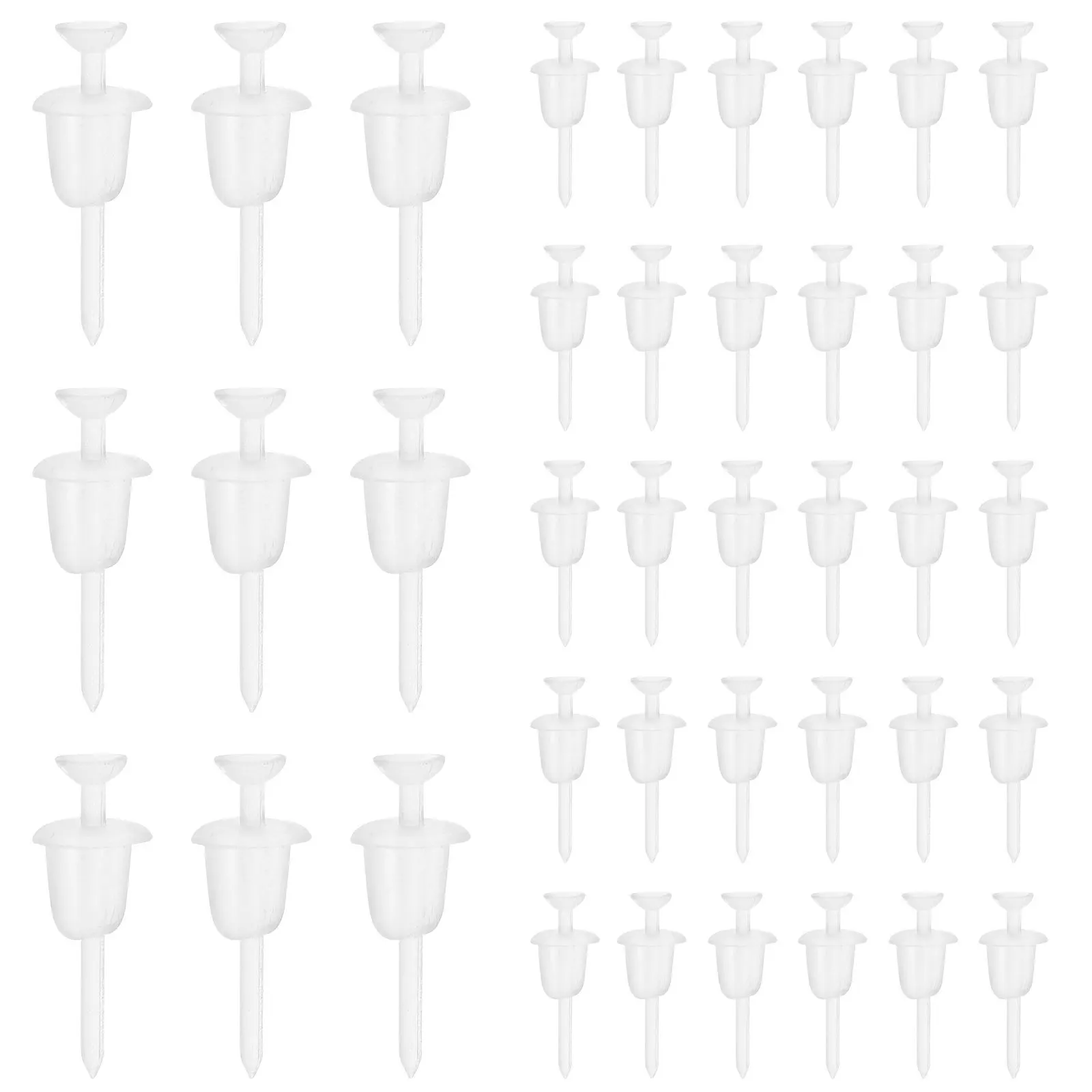 

300Pairs Ear Ring Jewelry Accessories Plastic Earring Backs Secure Locking Stopper for Sleeping Sensitive Ears DIY Jewelry