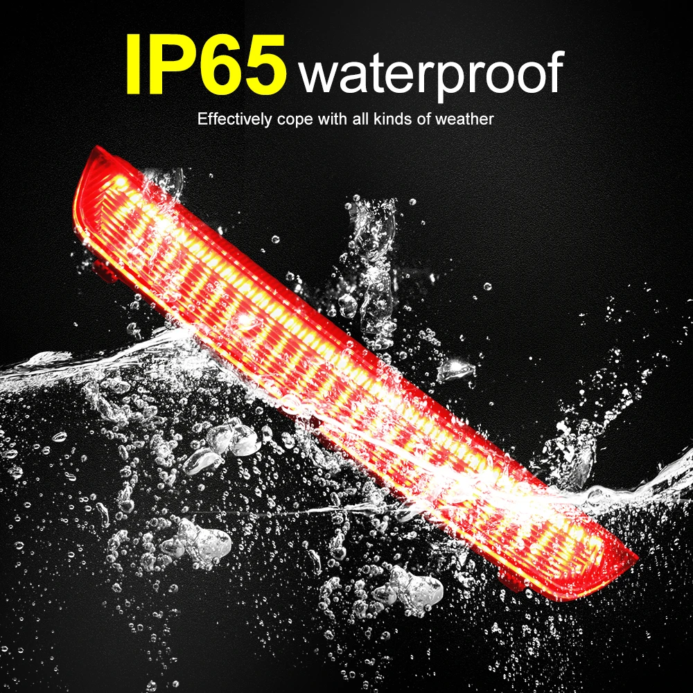 

1×for Mercedes-Benz B-Class W246/W242 2011-2018 - LED 3rd High Mount Brake Light Rear Lamp Third Center Taillight OEM 2468200156