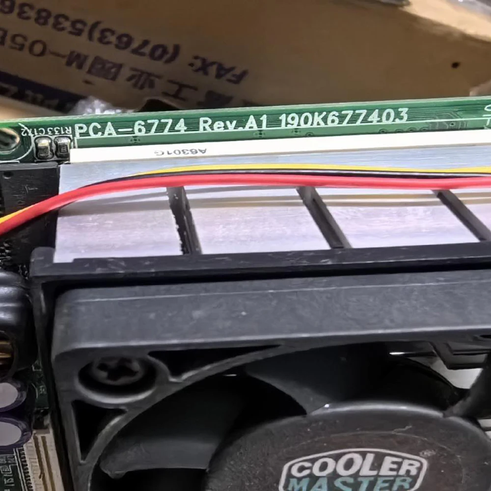 Placa-mãe de controle industrial PCA-6774 Rev.A1 PCA-6774F