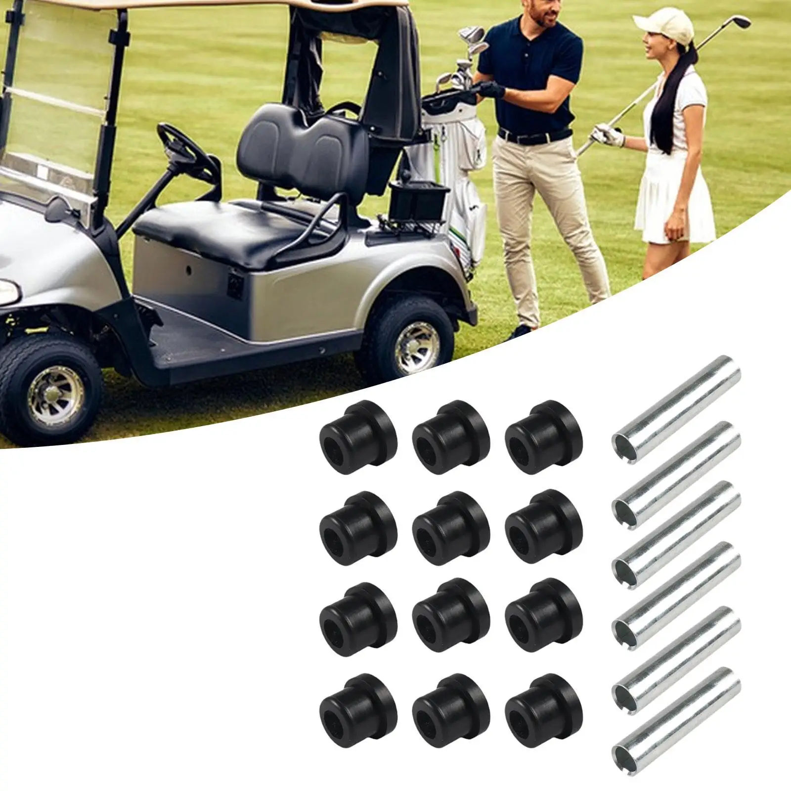 

Комплект втулок пружины тележки для гольфа Втулка скоб 70289-g01 70289-g02 Профессиональная замена втулок задней листовой пружины