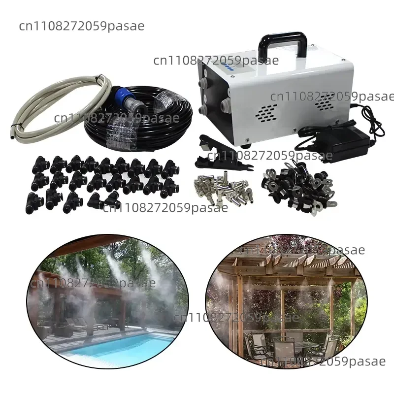 Fog cooling system 20pcs water mist nozzle outdoor fog system