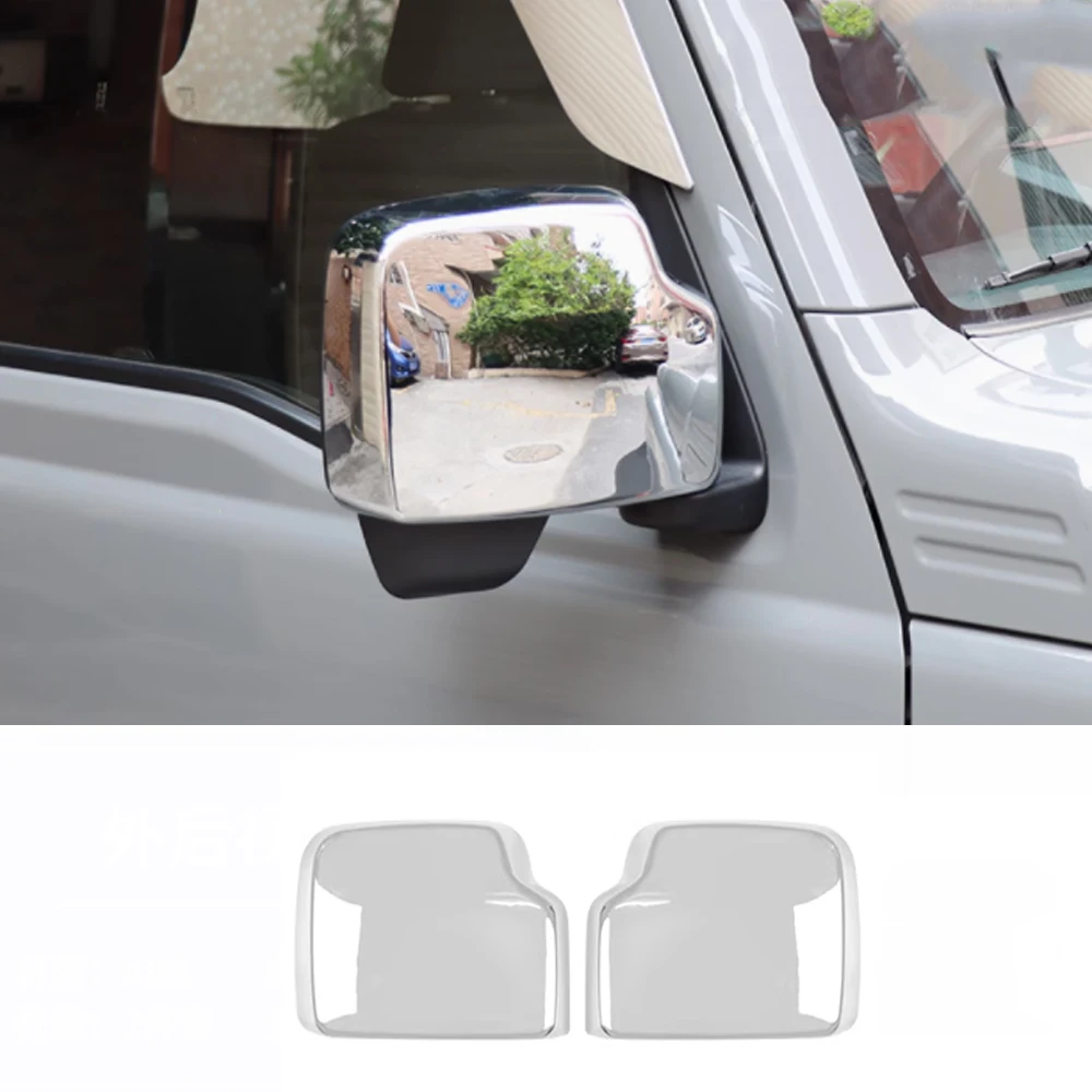 

ABS Car Side Rearview Mirror Caps Decorative Cover For Suzuki Jimny 2-Door 4-Door 2019-2025