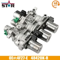 Bloque de solenoide de transmisión automática 4F27-E 48420K-R para Ford Focus 1.8L 2.0L 1999-2013 para Mazda Protege Tribute CX7 2 3 5 6 8