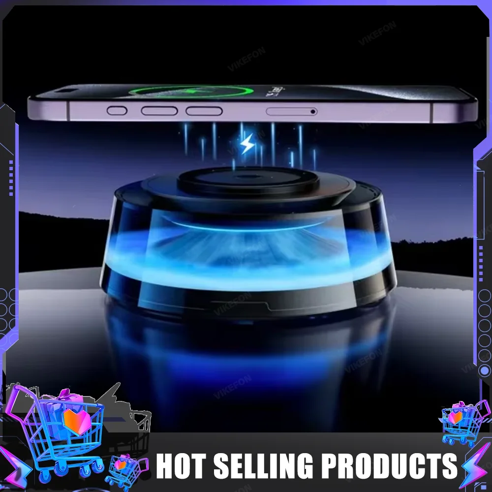 

Aromatherapy Wireless Charger Ambient Light Home Diffuser Smart Car Diffuser Quick Charger for iPhone 16 15 14 13 Samsung Xiaomi