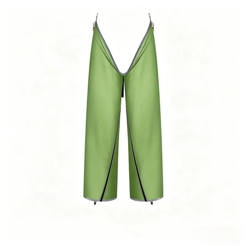 Multipurpose split rain pants mountaineering hiking lightweight moisture-proof adjustable trouser legs wholesale