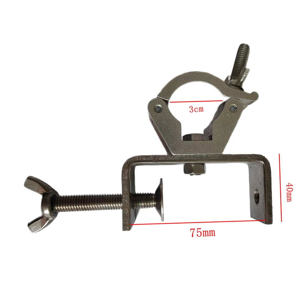 

Camping Adventures Mounting Bracket Secure Fixation 75*40mm Aluminum Alloy Construction Compatible With Various Poles