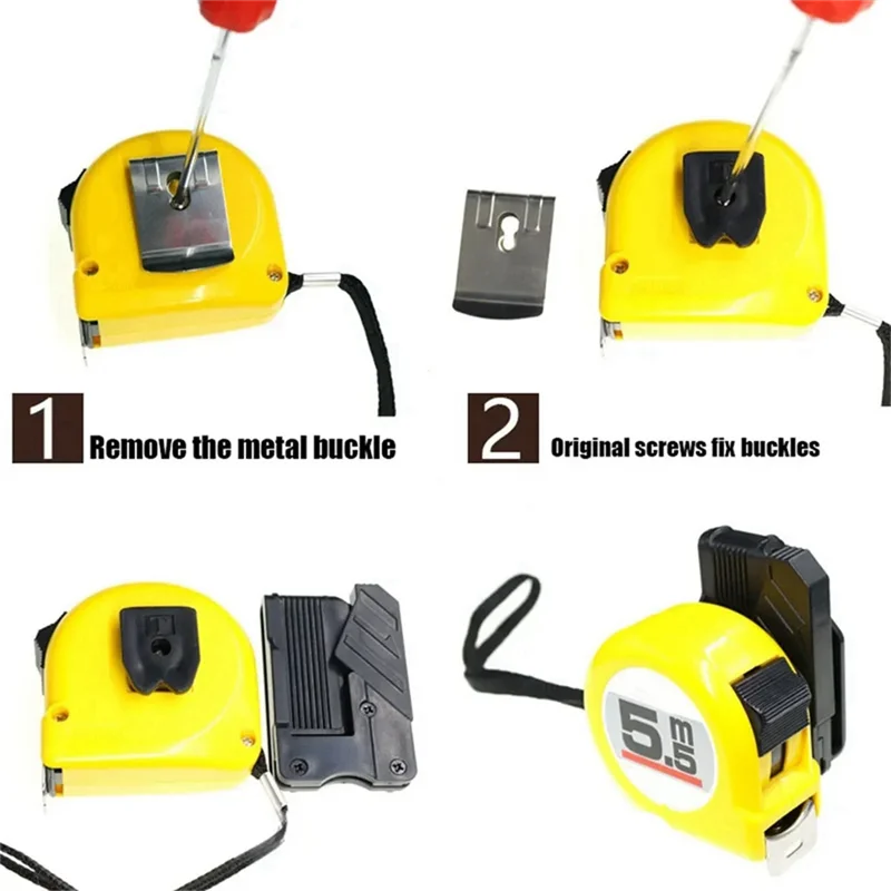 

HLZS-New Tool Buckle Hanger Electric Drill Tape Electric Wrench High Quality Hammer Holder For Belt Tape Measure