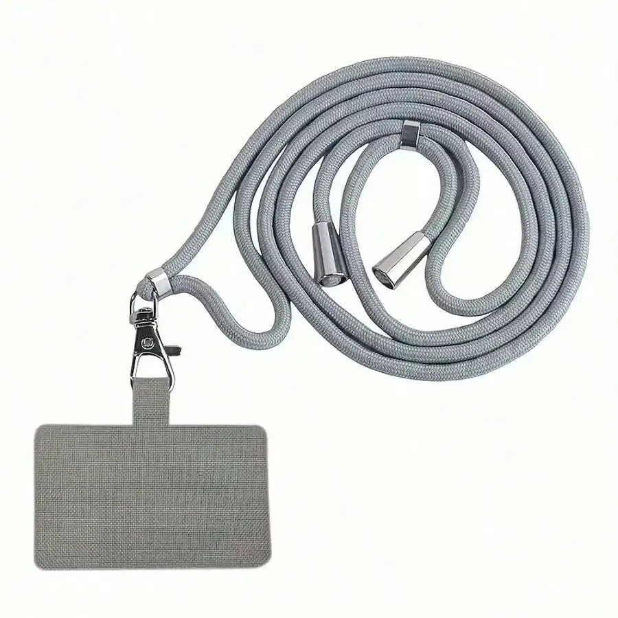Adjustable Phone Lanyard with Detachable Card Holder