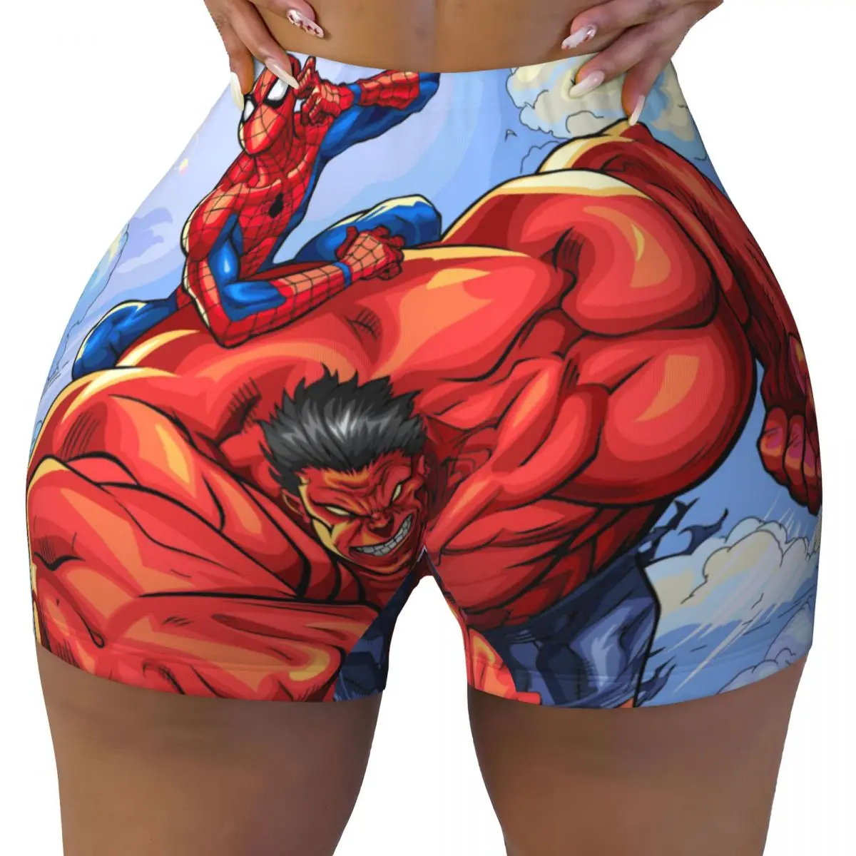 

Custom Mortal Kombat Tattoo Workout Volleyball Biker Shorts for Women Gym Yoga Shorts