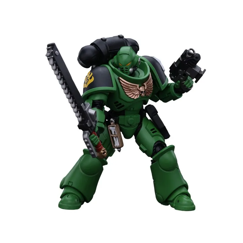 [Pre-Sale] JOYTOY Salamanders Intercessors Brother Haecule จ่าสิบเอก Tsek'gan 1/18 ตัวเลขการกระทํา Warhammer 40K อะนิเมะตุ๊กตาของเล่น J