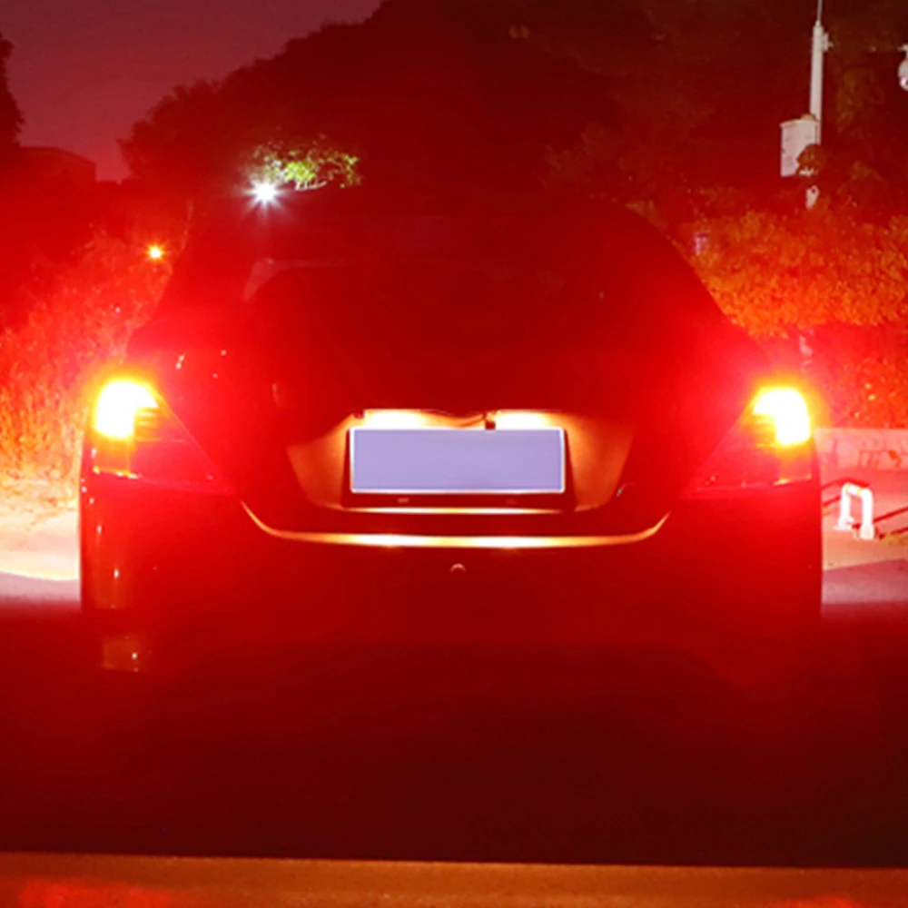 2pcs LED Brake Light Lamp P21/5W 1157 BAY15D Canbus For Renault Avantime Alaskan Grand Scenic 2 3 Master Modus Sandero 1 Duster view 6