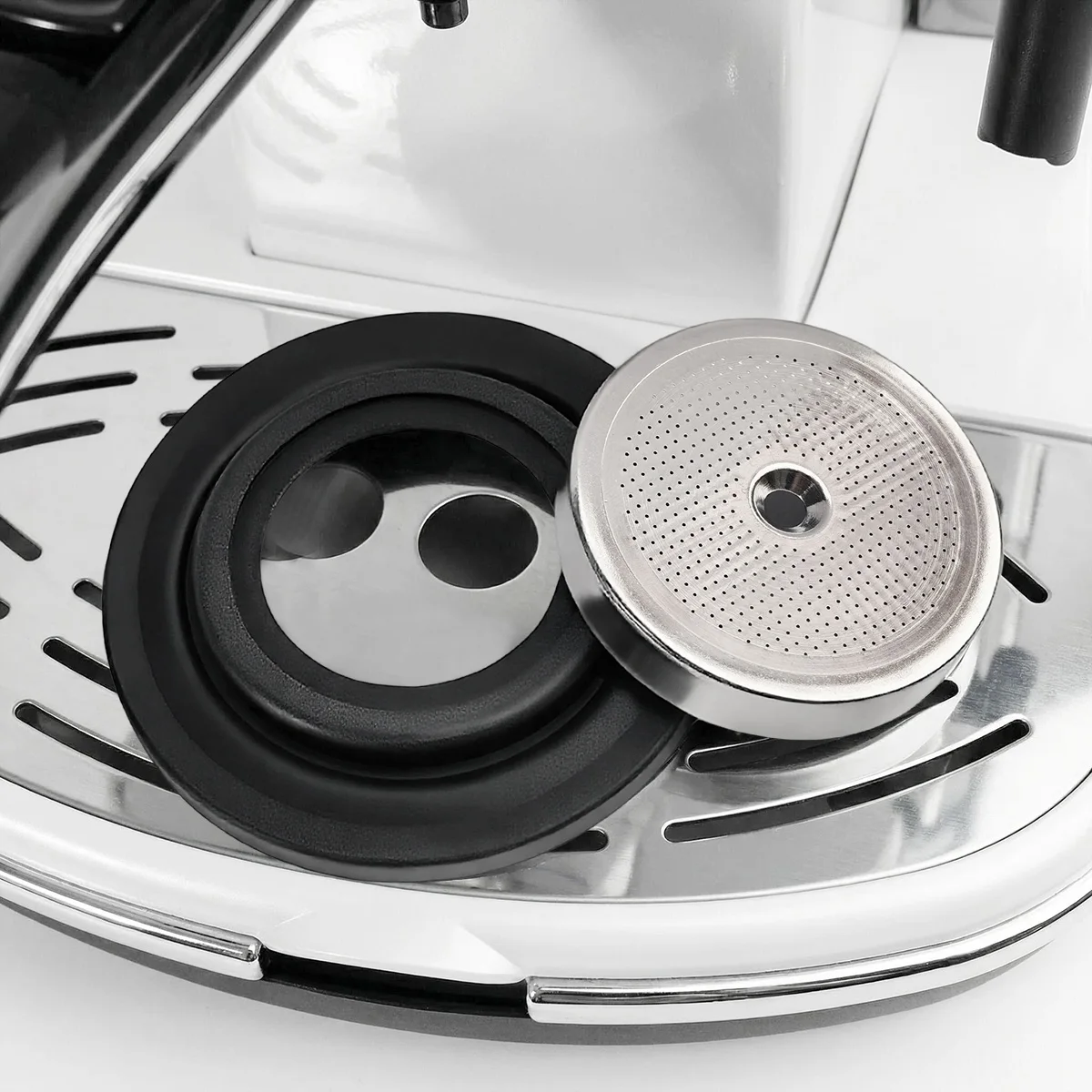 Group-Head Gasket Seal Shower Screen Compatible with Delonghi ECO310/150/155/200/220/330/260/270/450 etc,. Coffee Machines