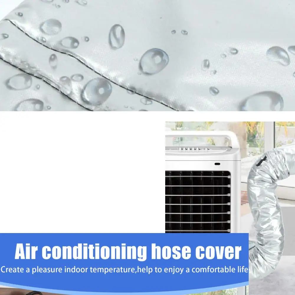 

Portable air conditioning hose insulation cover AC Duct Insulation Wrap Waterproof insulation air conditioning hose cover