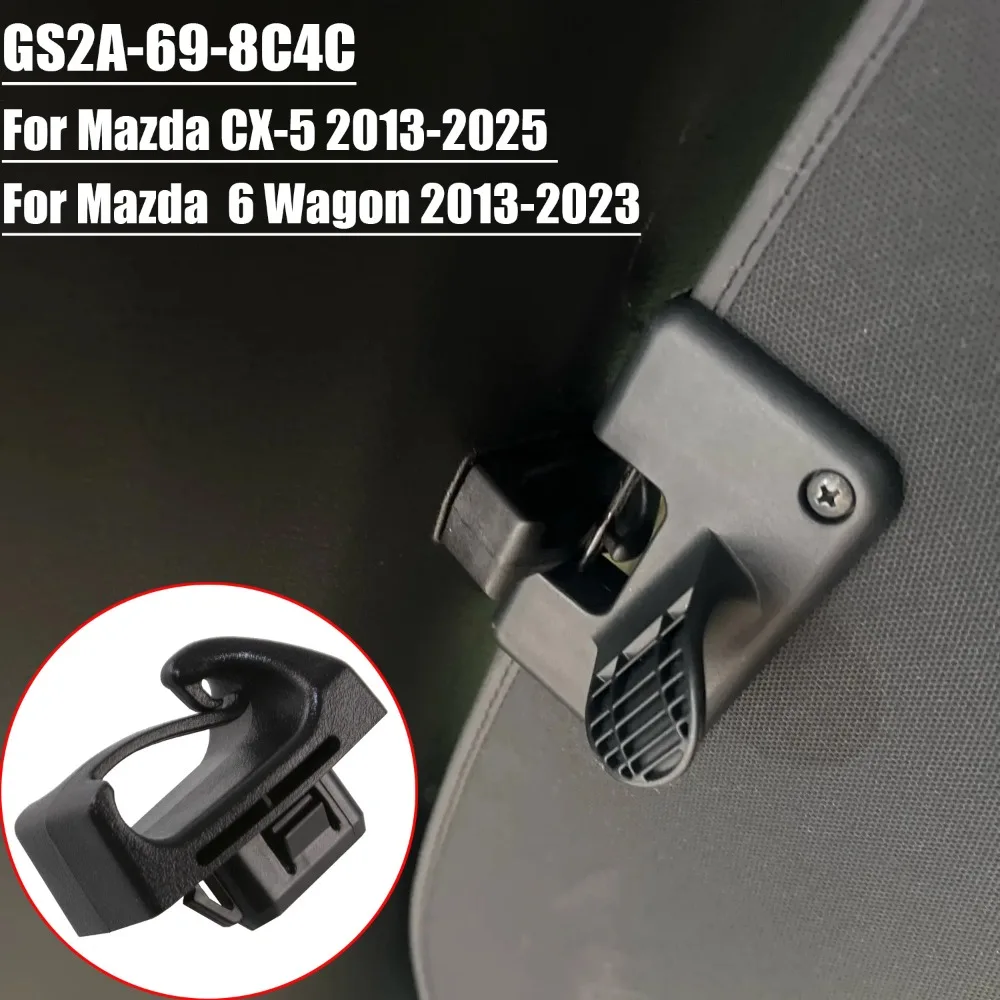 Kofferraum-Hakenhalter GS2A-69-8C4C für Mazda CX-5 2013-2025 und Mazda 6 Kombi 2013-2023 – Kofferraumverkleidungsclips – Detail 1
