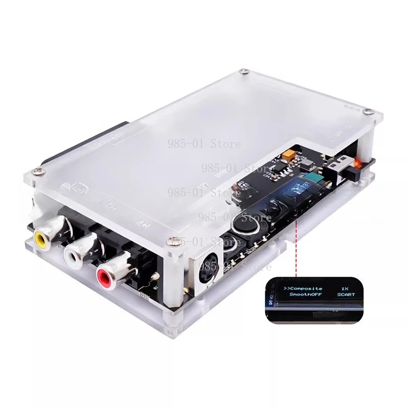 AV and S-video input Scart and component video output