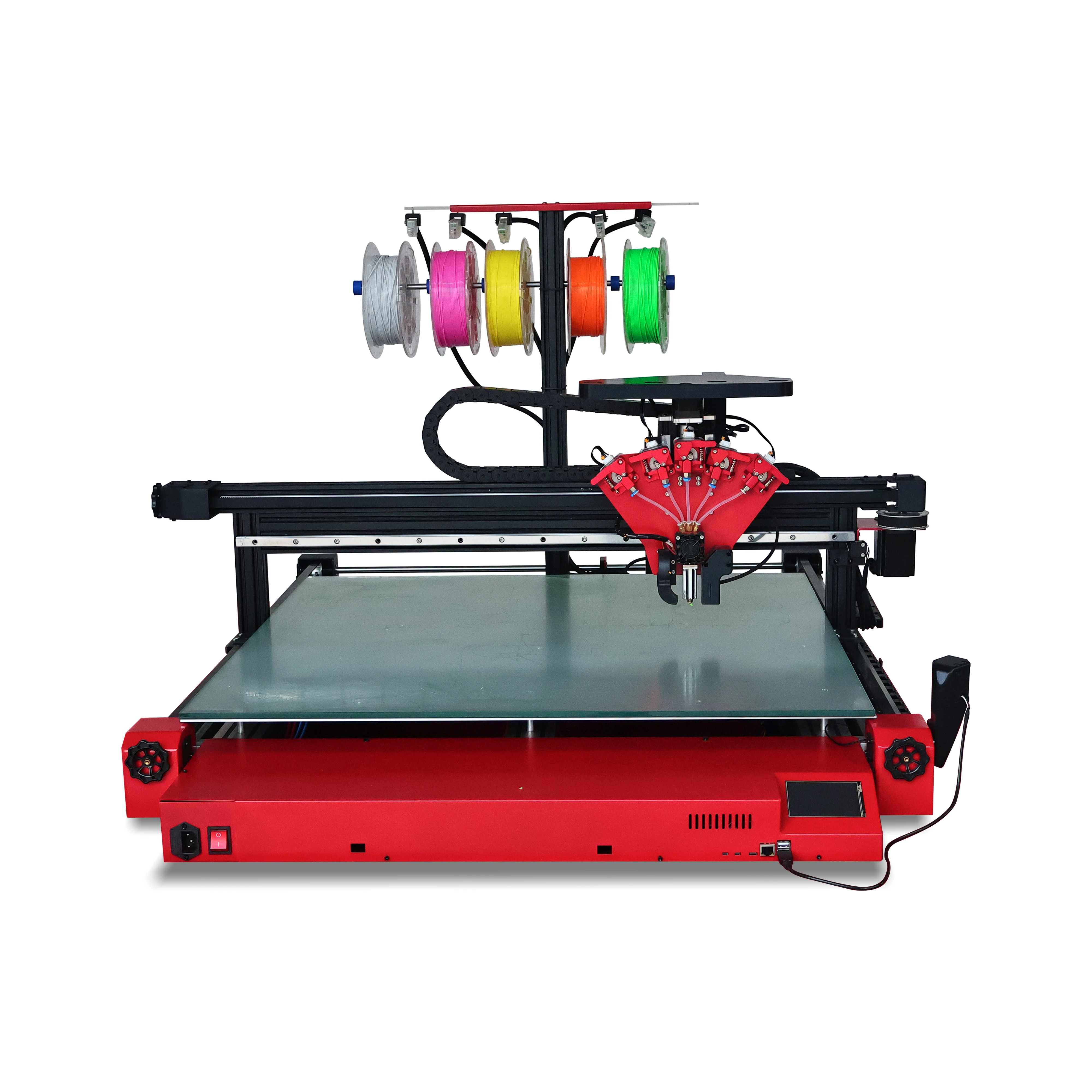 OYLP Large Scale 800mm*1200mm Industrial Machine 3D Channel Letter Printer 5 Color Auto-change 3D Printer for Signage & Letter