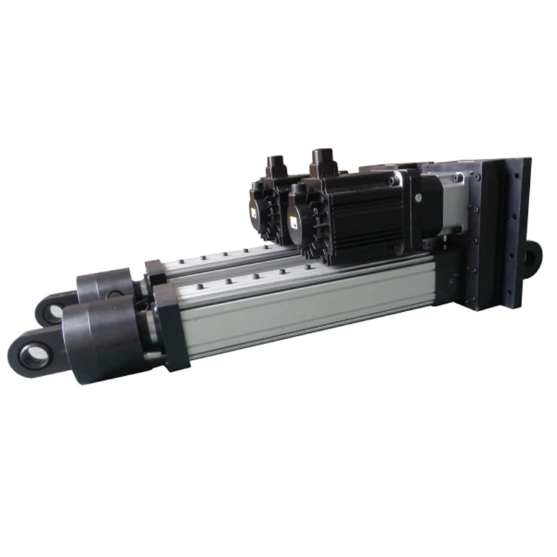 0.4KW Motor Power 3000 Rpm Motor Speed 100 Sec Rated Speed Vertical Servo 750W Electric Cylinder