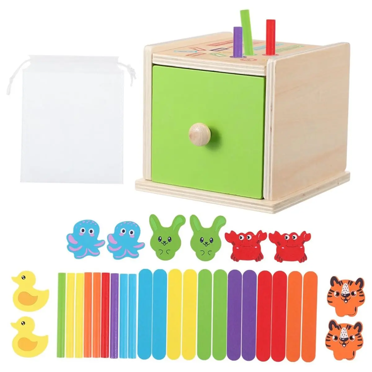 update. Wooden Color Sorting for Montessori Educational Shape Matching Puzzle Cognitive Development Game Early Learning